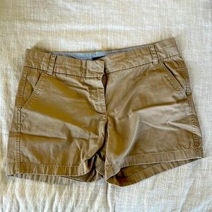 Classic Jcrew Chino Khaki shorts